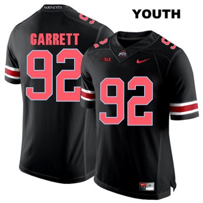 Youth NCAA Ohio State Buckeyes Haskell Garrett #92 College Stitched Authentic Nike Red Number Black Football Jersey WE20O12CF